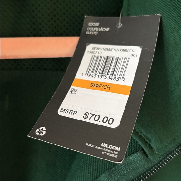 NWT Under Armour Green Athletic Jacket - Picture 10 of 10